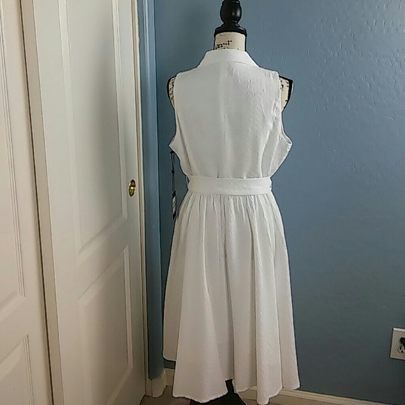 Tommy Hilfiger textured shirt dress - Picture 5 of 5